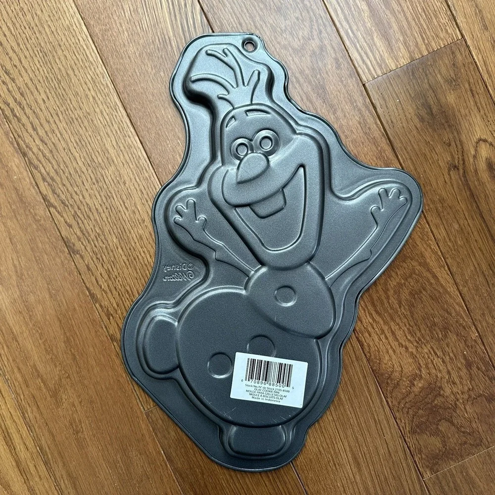 NEW‎ Wilton - Disney FROZEN OLAF Snowman - Giant Cookie Pan Cake Mold #2105-8500